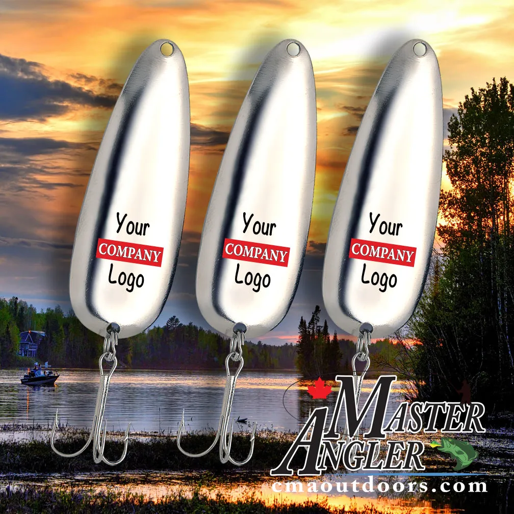 25 Custom Logo Lures - Bulk Promotional Fishing Lures