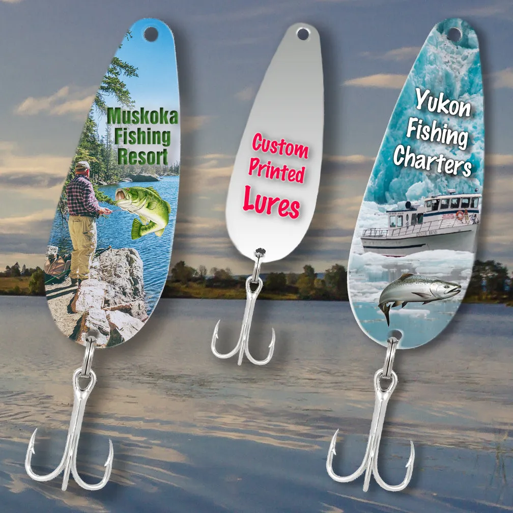 25 Custom Logo Lures - Bulk Promotional Fishing Lures
