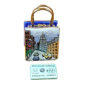 5th Avenue Shopping Bag with Credit Card Holder