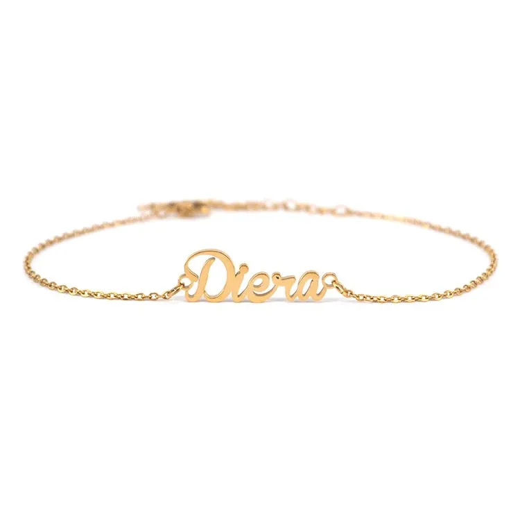 .925 SCRIPT BRACELET