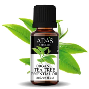 Ada's Naturals - Organic Essential Oil - Tea Tree (0.5 oz / 15ml)