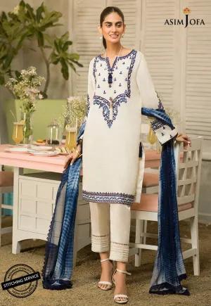 AJES-03 | Asim Jofa AJ Essentials Summer Collection 2022 | Embroidered Jacquard Suits Unstitched 3 Piece