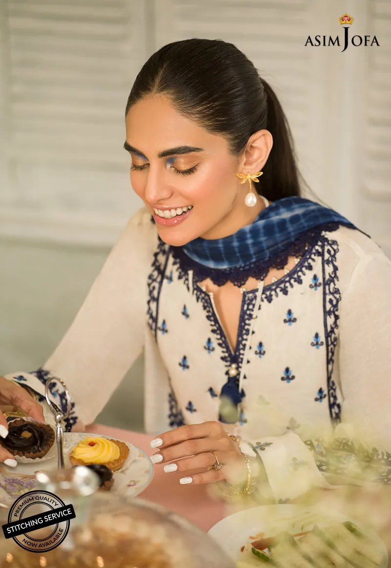 AJES-03 | Asim Jofa AJ Essentials Summer Collection 2022 | Embroidered Jacquard Suits Unstitched 3 Piece