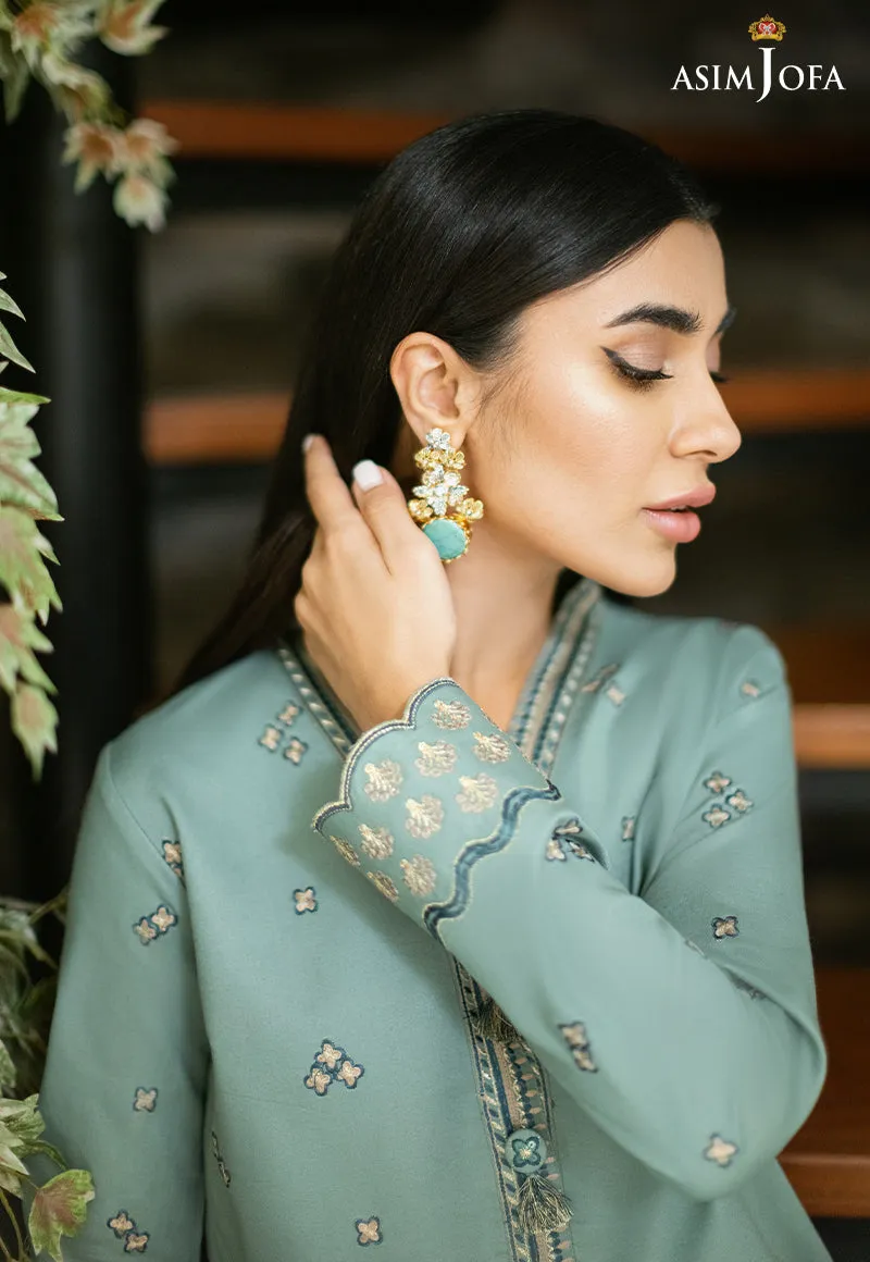 AJPE-05 (2-PC) | Asim Jofa Pret Essentials Eid Edit II Collection | Embroidered Stitched RTW Suits