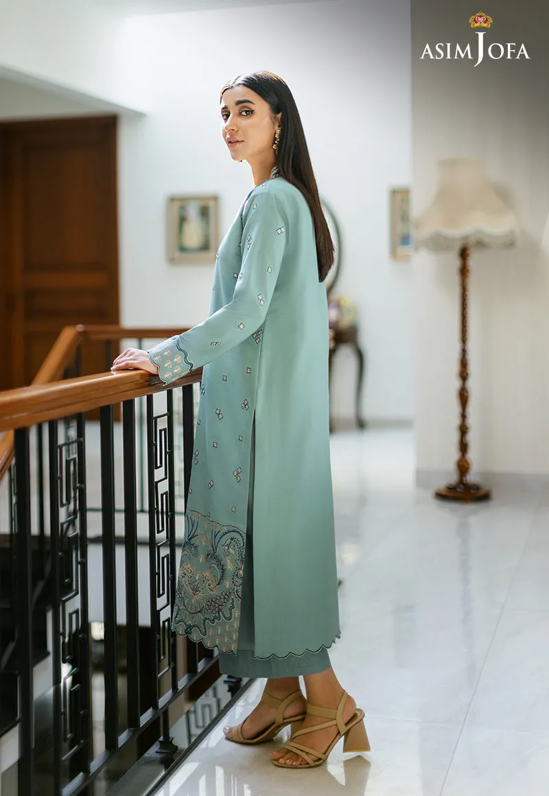 AJPE-05 (2-PC) | Asim Jofa Pret Essentials Eid Edit II Collection | Embroidered Stitched RTW Suits