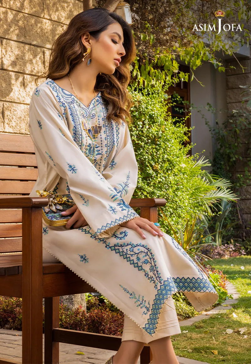 AJPE-09 (3-PC) | Asim Jofa Pret Essentials Eid Edit II Collection | Embroidered Stitched RTW Suits