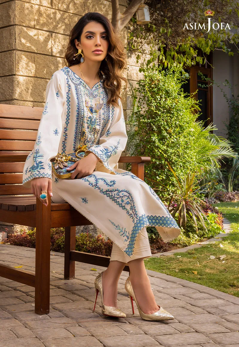 AJPE-09 (3-PC) | Asim Jofa Pret Essentials Eid Edit II Collection | Embroidered Stitched RTW Suits