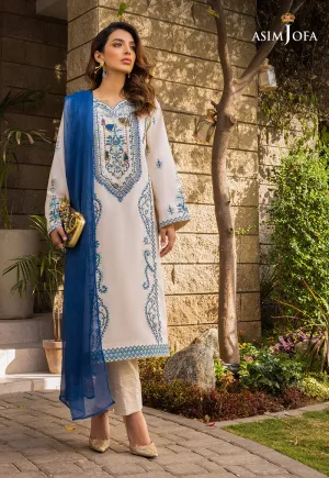 AJPE-09 (3-PC) | Asim Jofa Pret Essentials Eid Edit II Collection | Embroidered Stitched RTW Suits