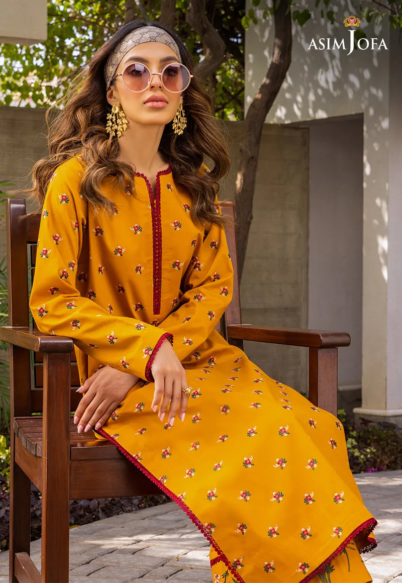 AJPE-12 (2-PC) | Asim Jofa Pret Essentials Eid Edit II Collection | Embroidered Stitched RTW Suits