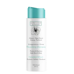 All Natural Fragrance Free Nourishing Shampoo with Ginseng & Hibiscus
