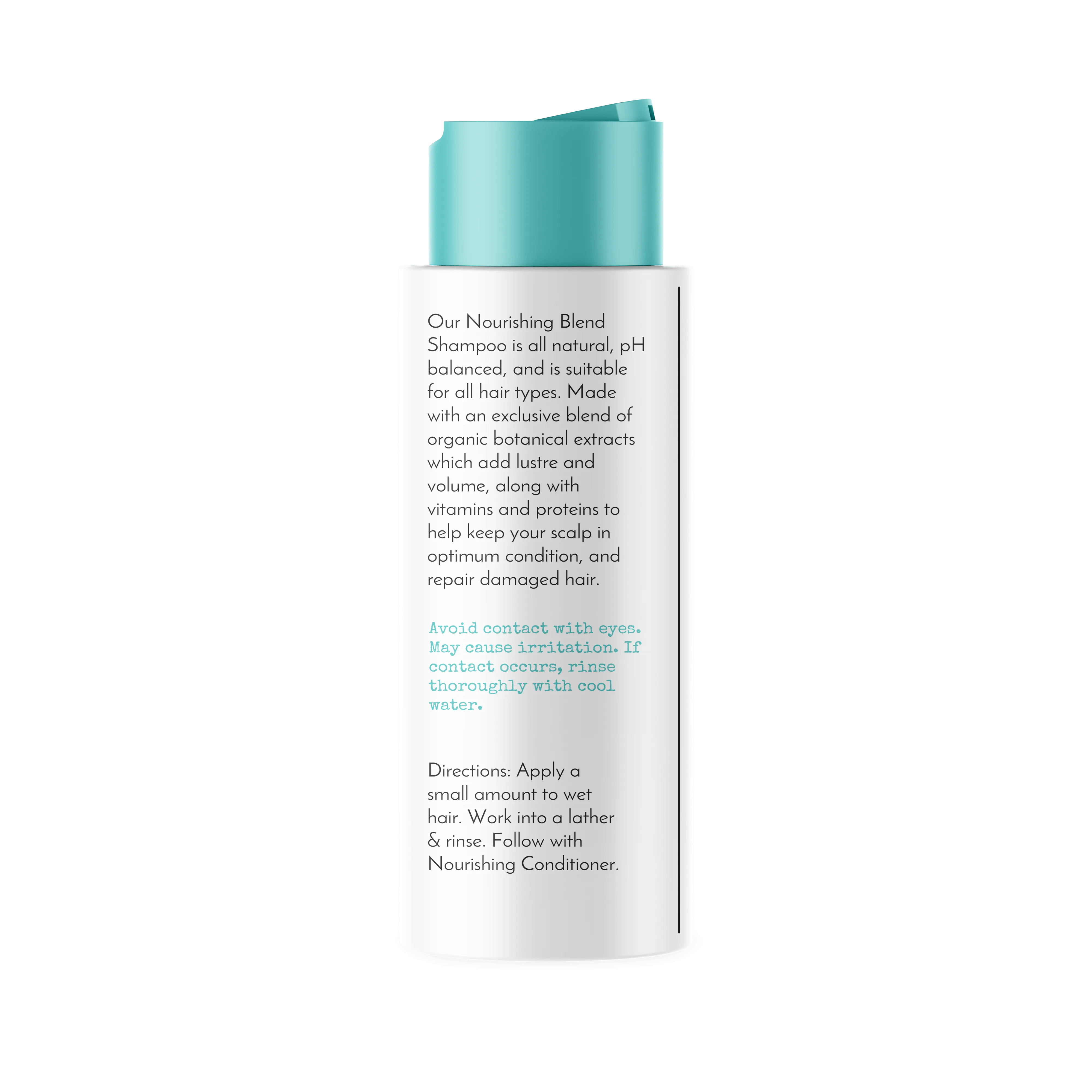 All Natural Fragrance Free Nourishing Shampoo with Ginseng & Hibiscus