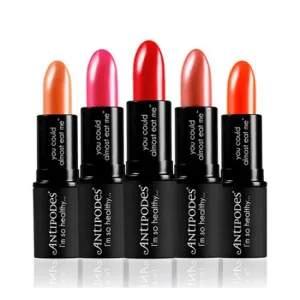 Antipodes Natural Organic Plant Maternity Lipstick Long lasting moisturizing without bleaching 4g #1-#13  ruby bay