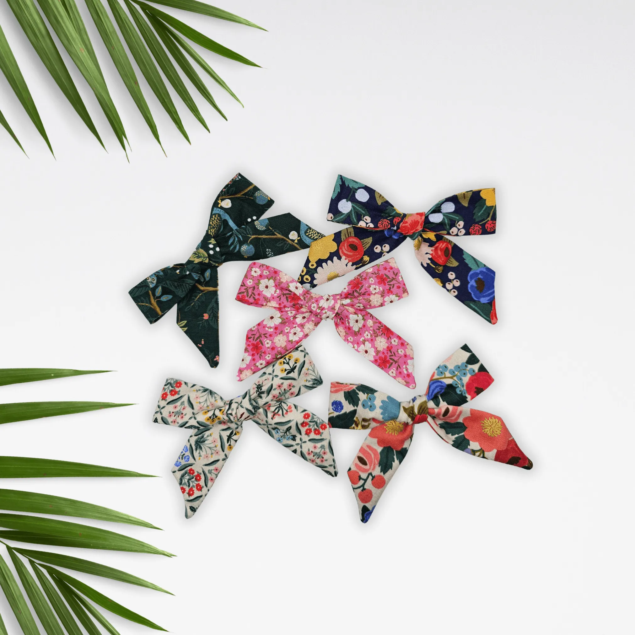 Audrey Confetti - Hand-Tied Hair Bow