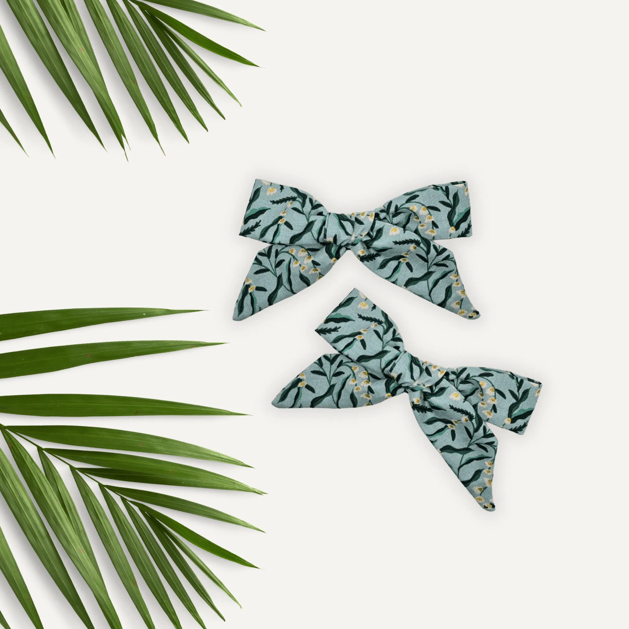 Audrey Meadow Delight - Hand-Tied Hair Bow