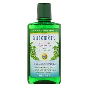 Auromere | Ayurvedic Mouthwash | Alcohol-Free | Fluoride Free