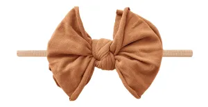 Baby Bling Camel / Blush FAB-BOW-LOUS Skinny Headband