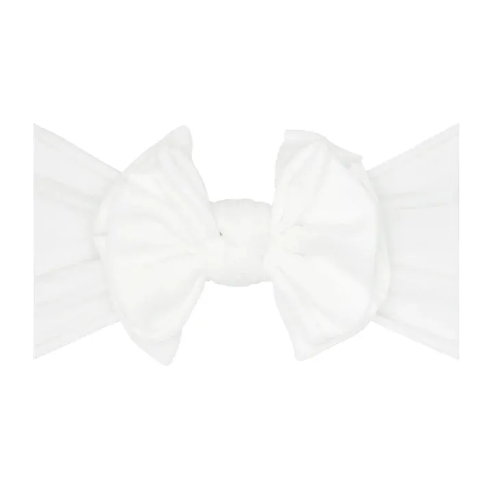 Baby Bling FAB Headband - White
