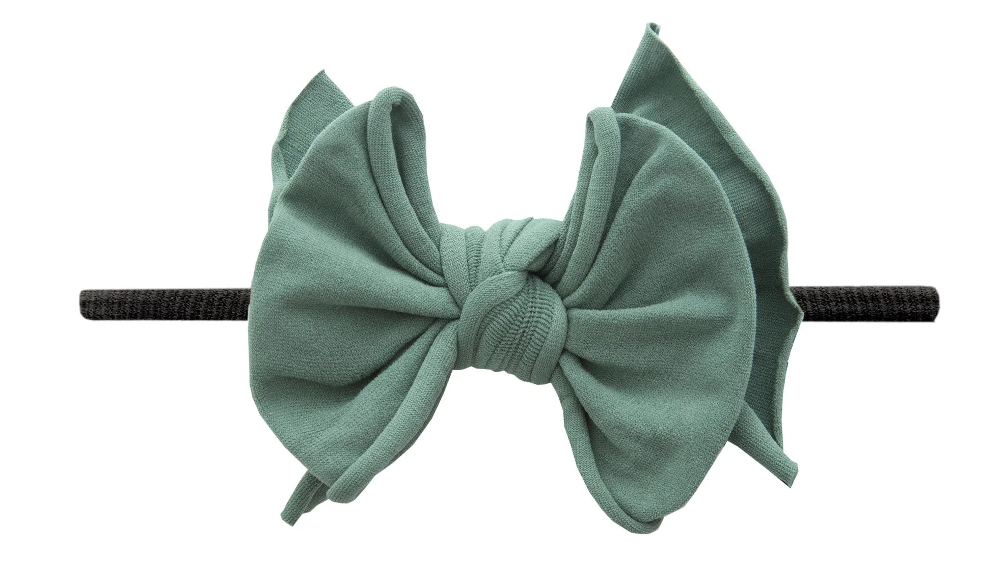 Baby Bling Fern / Black FAB-BOW-LOUS Skinny Headband