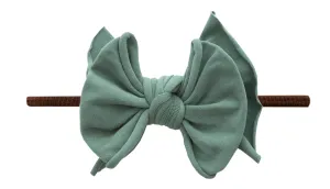 Baby Bling Fern / Brown FAB-BOW-LOUS Skinny Headband