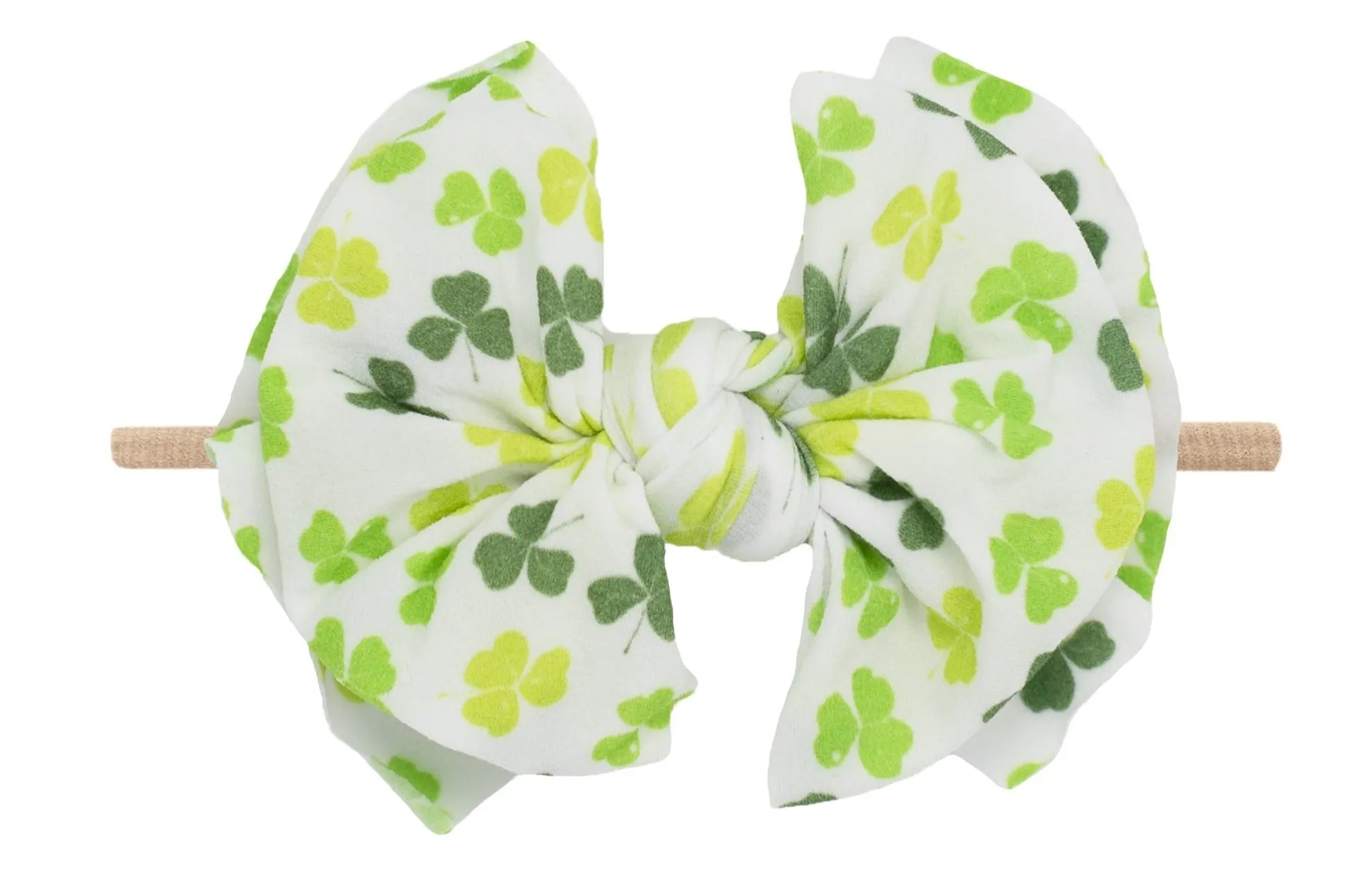 Baby Bling Lucky Charm / Blush FAB-BOW-LOUS Skinny Headband