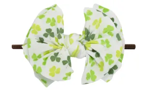 Baby Bling Lucky Charm / Brown FAB-BOW-LOUS Skinny Headband