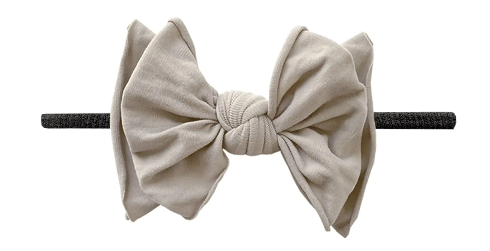 Baby Bling Mushroom / Black FAB-BOW-LOUS Skinny Headband
