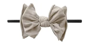 Baby Bling Mushroom / Black FAB-BOW-LOUS Skinny Headband