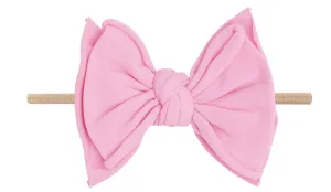 Baby Bling Neon Pink-a-Boo / Blush FAB-BOW-LOUS Skinny Headband