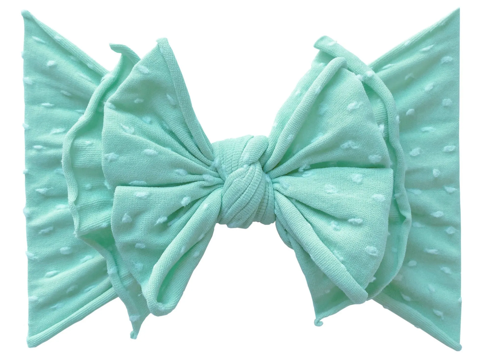 Baby Bling Seafoam Dot SHAB-BOW-LOUS