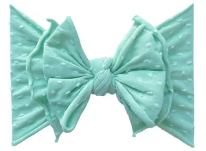 Baby Bling Seafoam Dot SHAB-BOW-LOUS