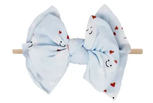 Baby Bling Toothy / Blush FAB-BOW-LOUS Skinny Headband