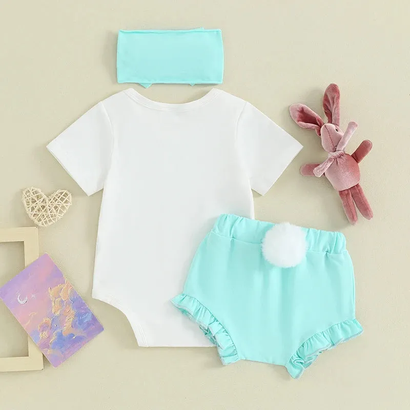 Baby's First Easter Shorts, Shirt, and Bow