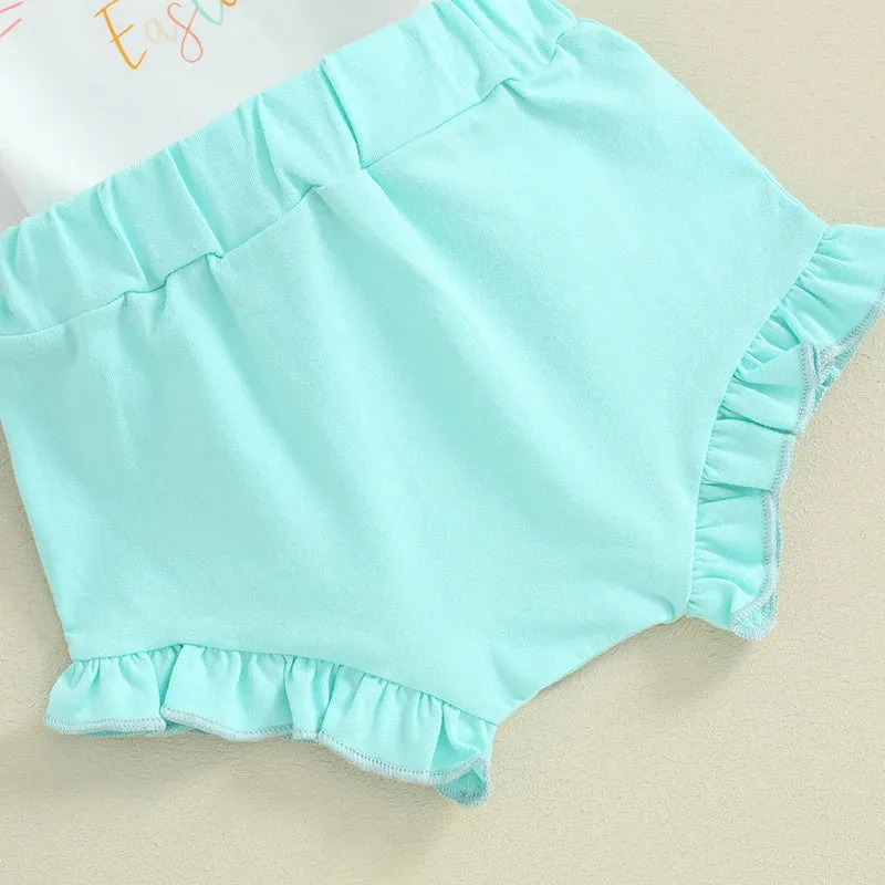 Baby's First Easter Shorts, Shirt, and Bow