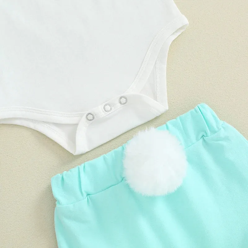 Baby's First Easter Shorts, Shirt, and Bow