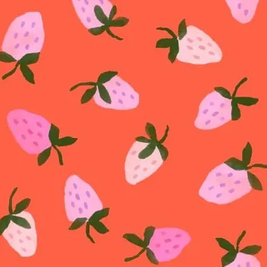 Berry Sweet Dog Bow Tie