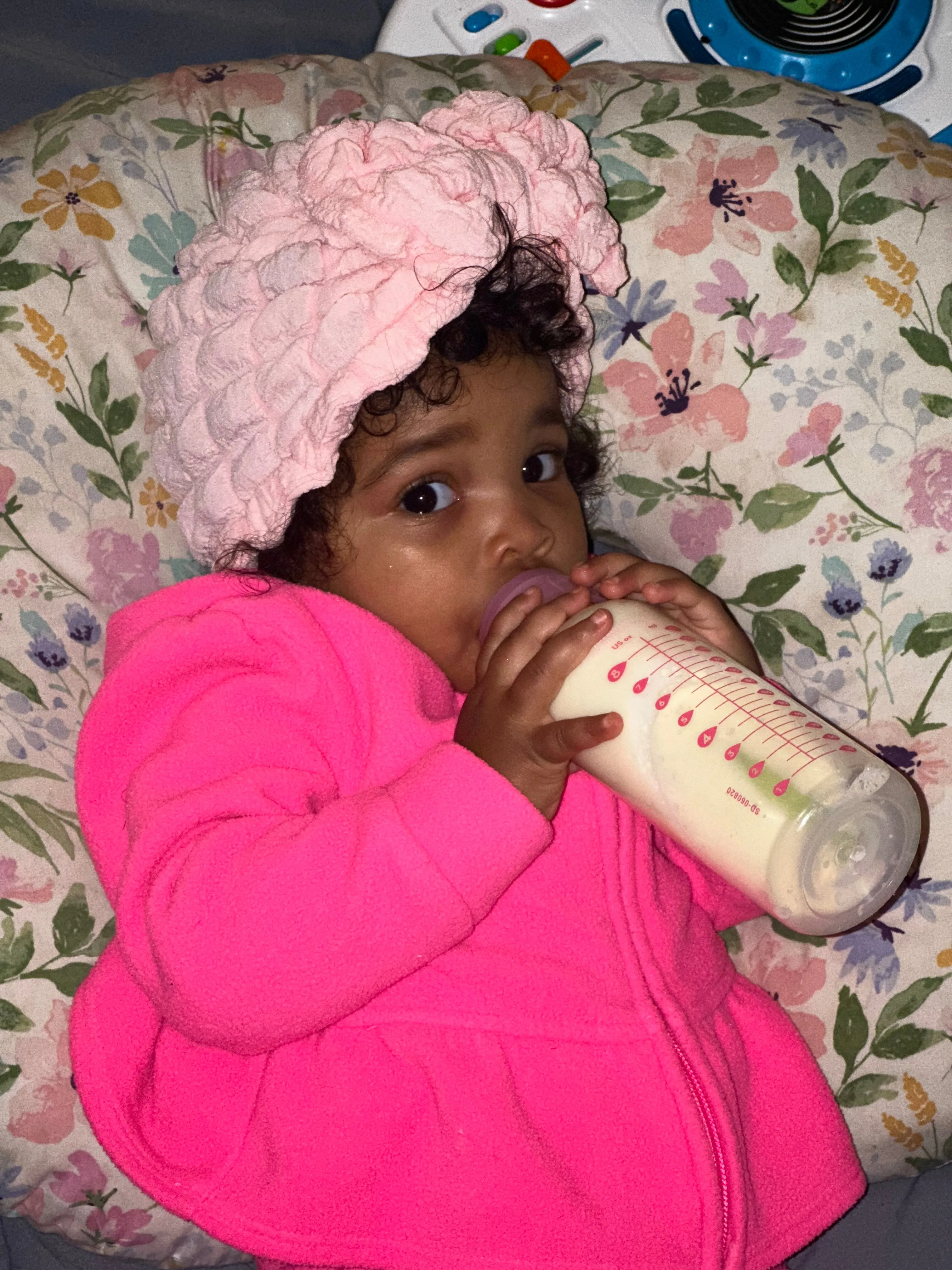 Big Puffy Bow Baby Hat