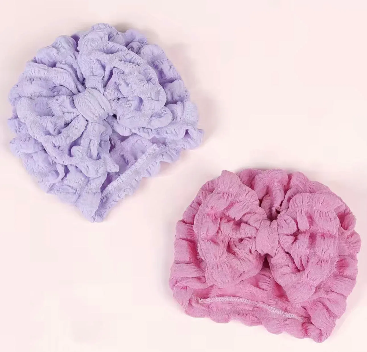 Big Puffy Bow Baby Hat