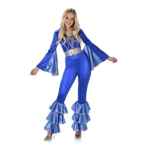 Blue Disco Jump Suit