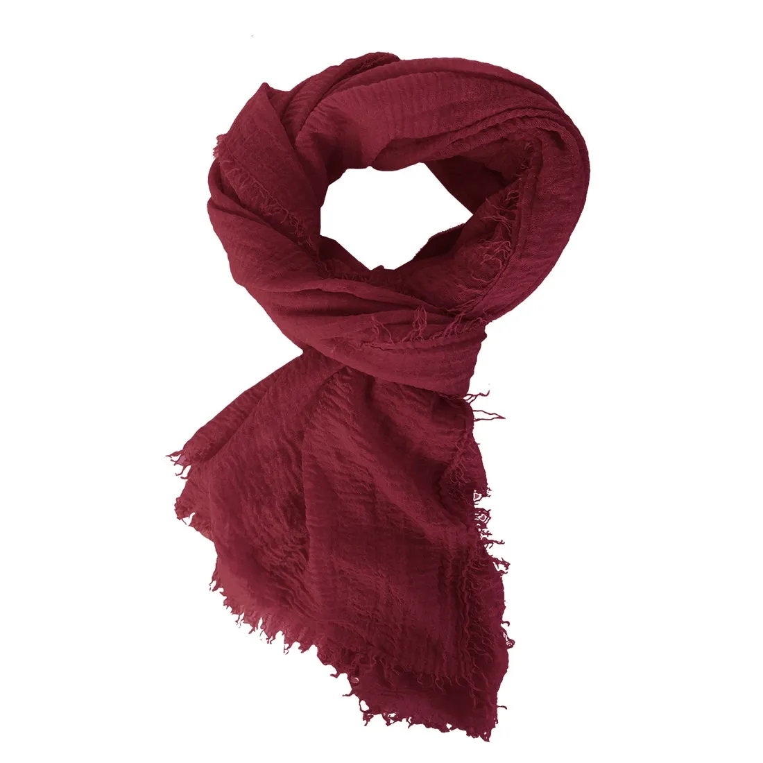 Boho Scarf, Crimson