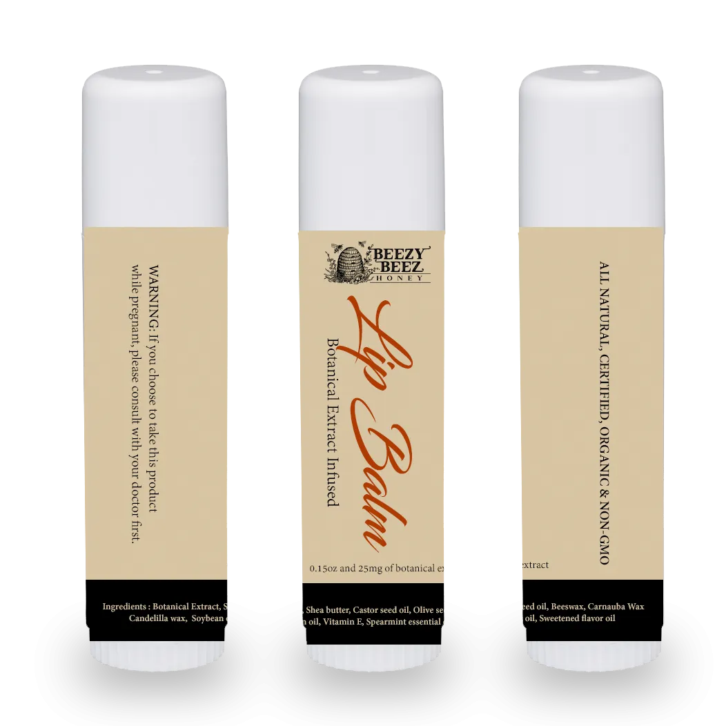 Botanical Extract Lip Balm  - 100% Natural Ingredients (Membership)
