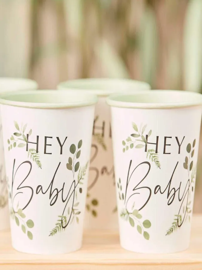 botanical hey baby cups