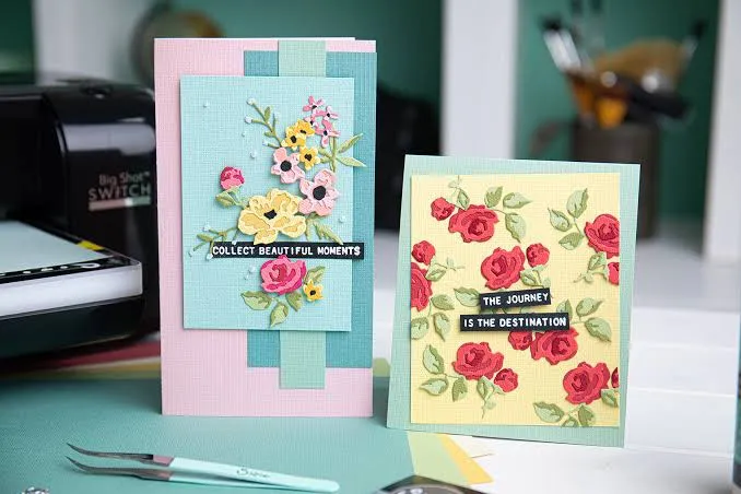 Brushstroke Flowers Mini Die Set Tim Holtz 666284