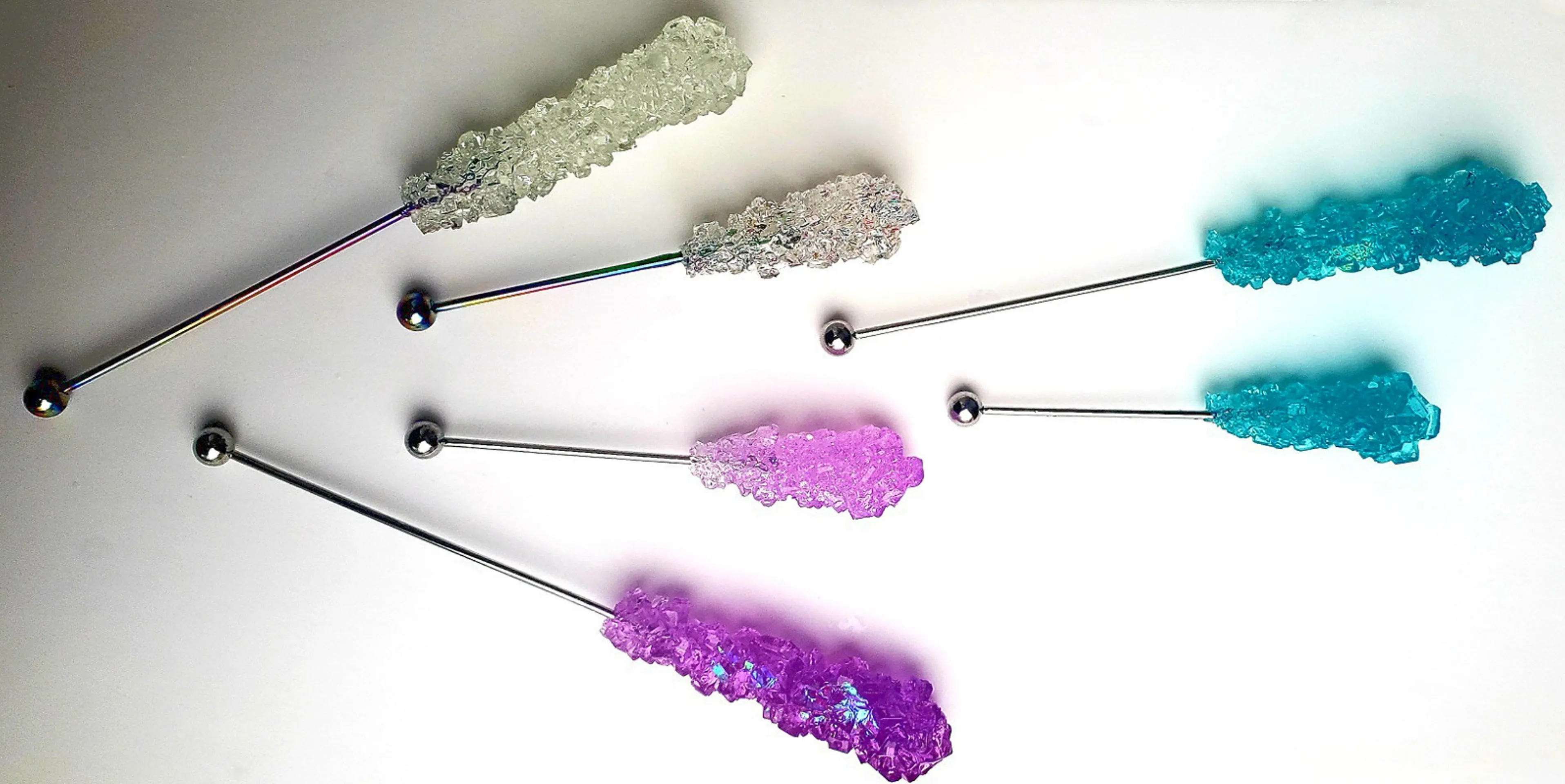 BUBBLEGUM ROCK CANDY SWIZZLE STICK