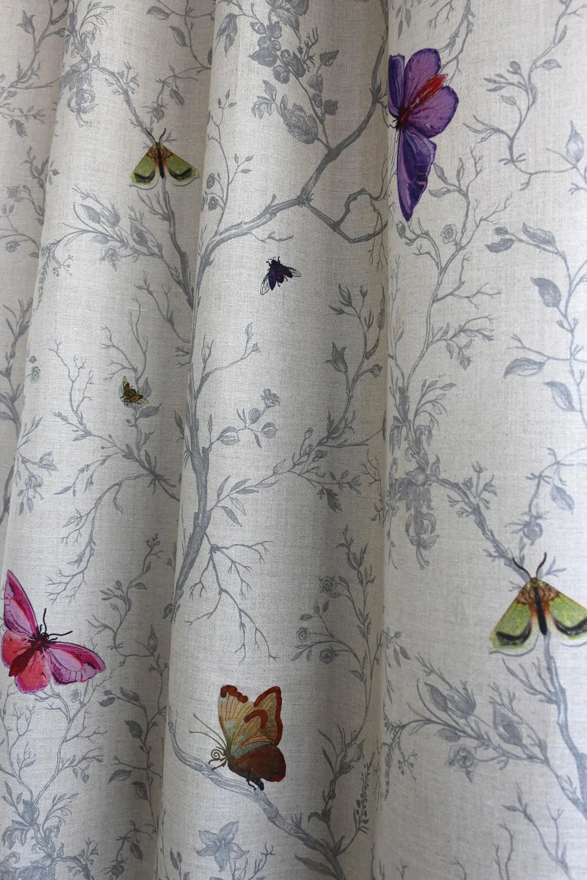 butterflies fabric