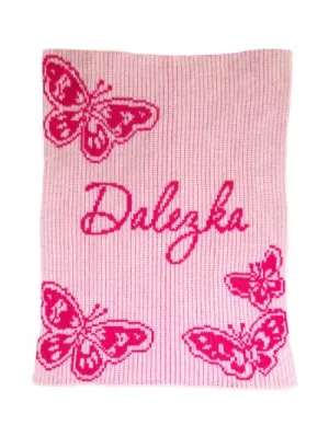 BUTTERFLY STROLLER BLANKET