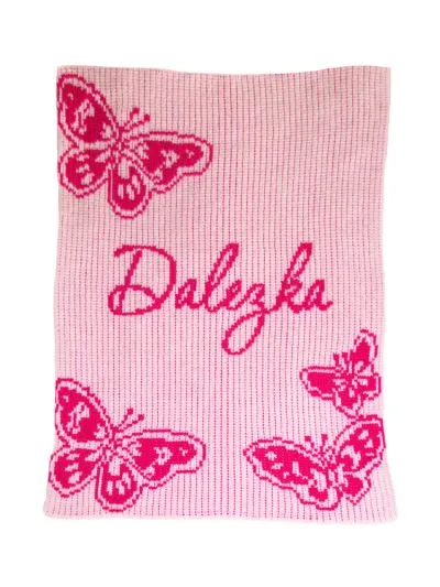 BUTTERFLY STROLLER BLANKET