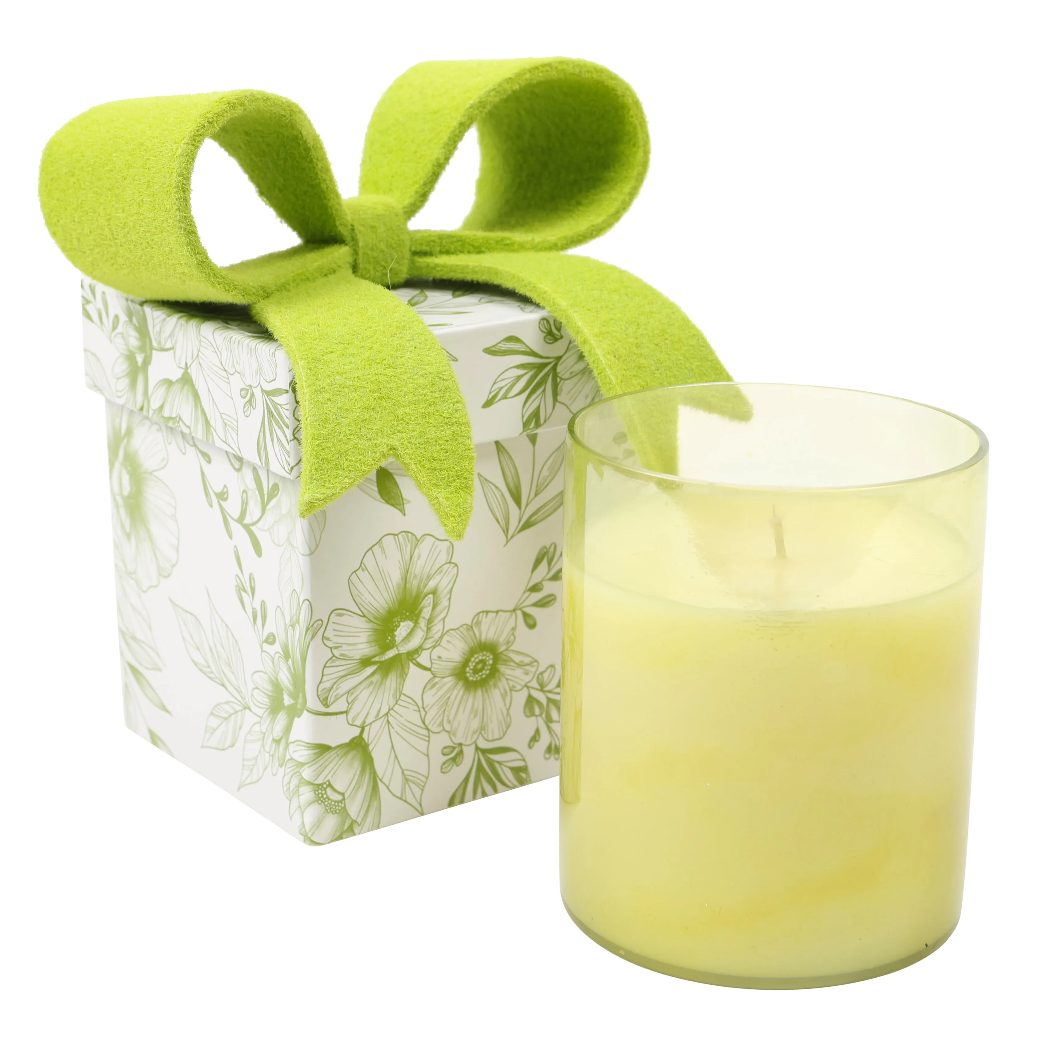 CAPE JASMINE 14OZ BOW BOX CANDLE min 6