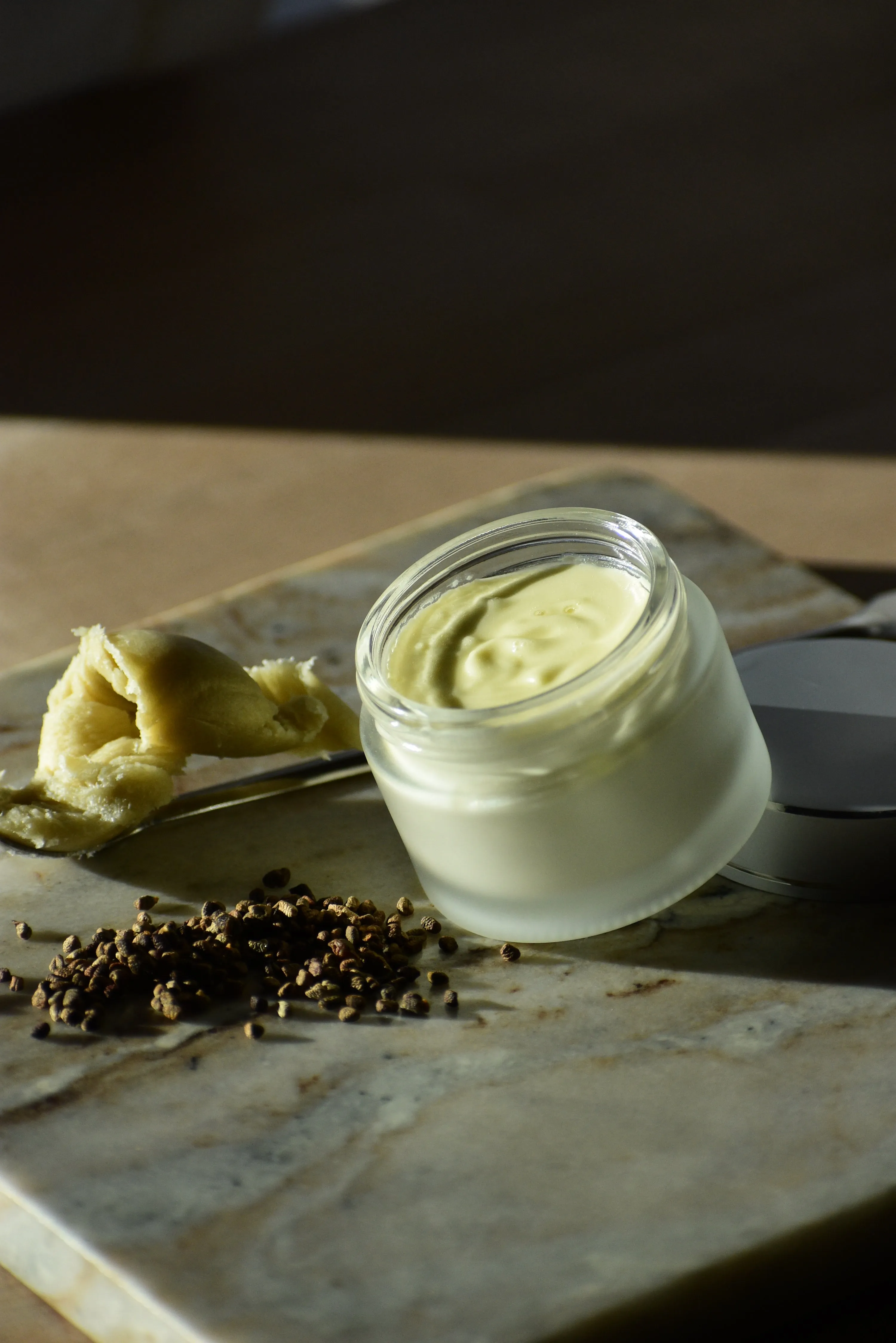 CARDAMOM SHEA - Indulgent Botanical Face and Body Cream - Hand whipped small batch