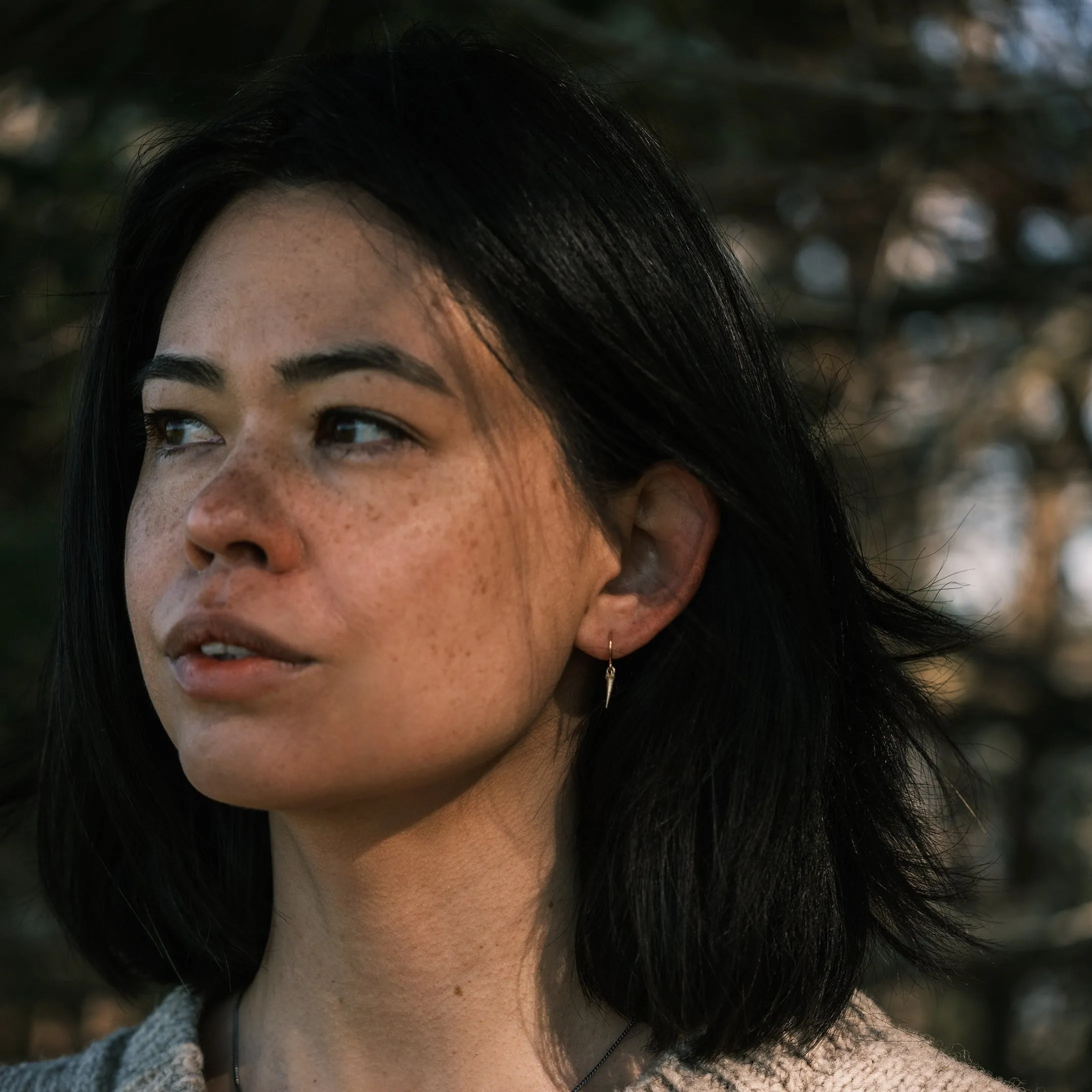 catbrier thorn earrings