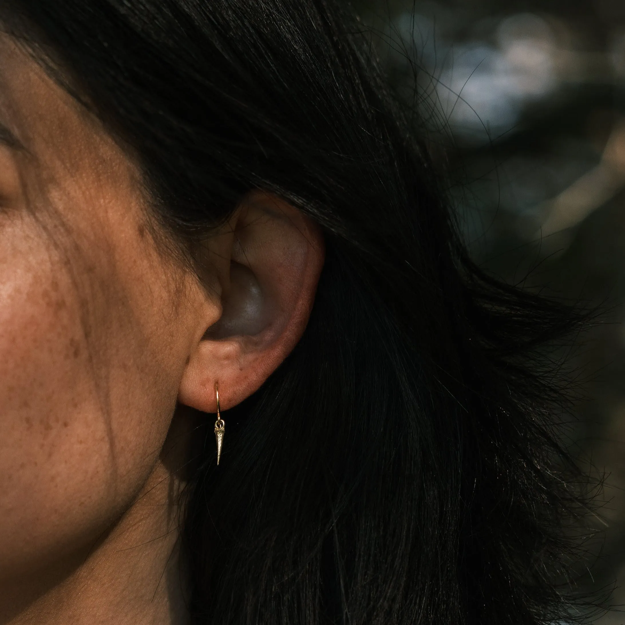 catbrier thorn earrings